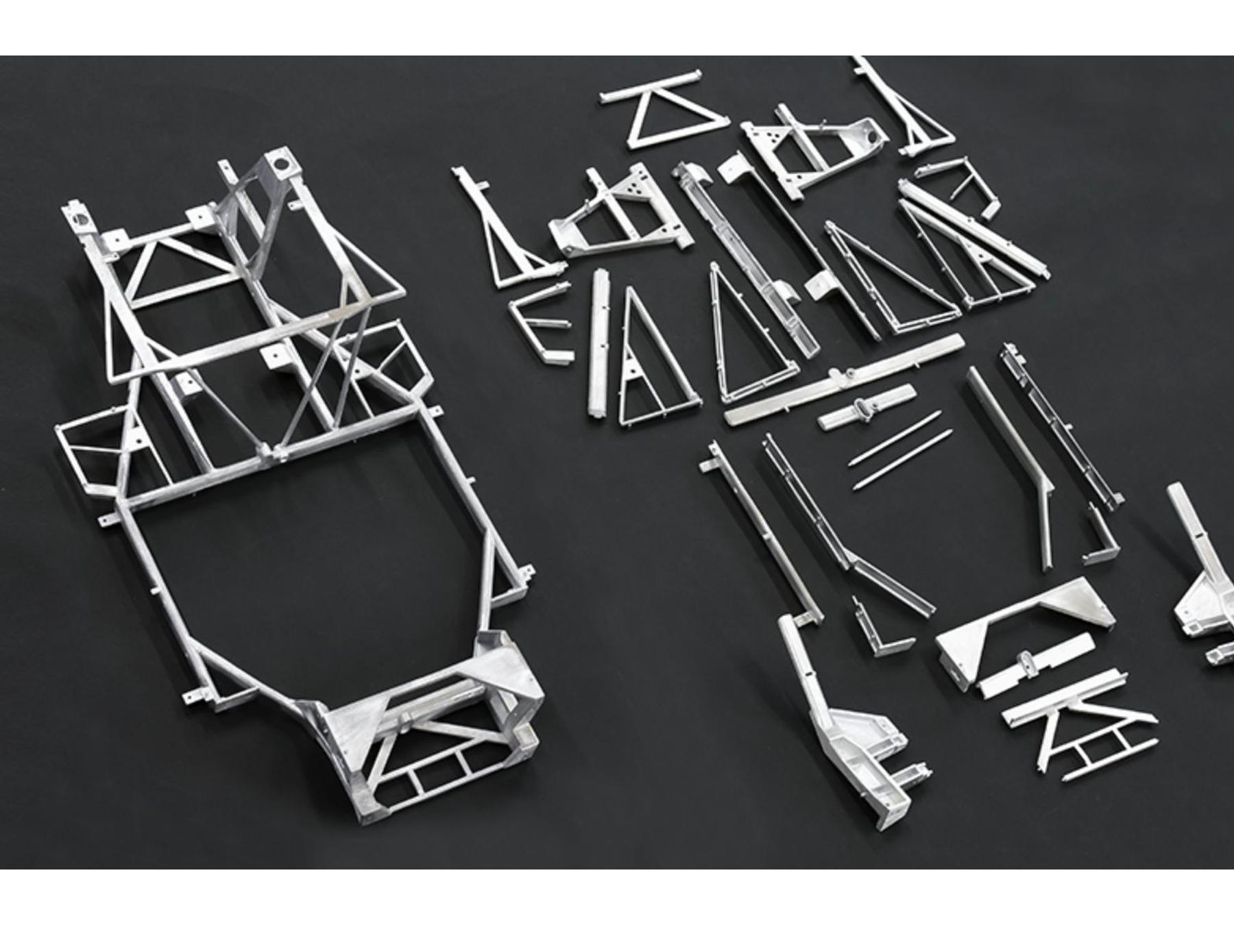 Model Factory Hiro K863: Car scale model kit 1/12 scale - Ferrari